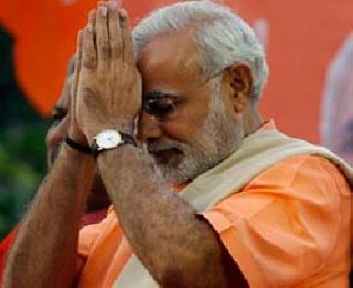 Modi's swearing on May 26 at 6 pm | मोदींचा शपथविधी २६ मे रोजी संध्याकाळी ६ वाजता