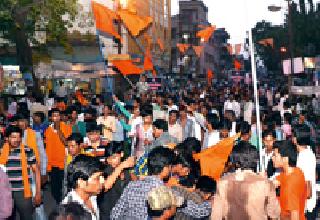 Bajrang Dal's Arms Rally | बजरंग दलाची शस्त्र रॅली Bajrang Dal's Arms Rally | बजरंग दलाची शस्त्र रॅली