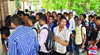 The crowd will be there for admission ... | प्रवेशासाठी होणार गर्दी...