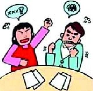 The woman's office-bearer is the head of contact | महिला पदाधिकाऱ्याचा संपर्कप्रमुखाला हिसका The woman's office-bearer is the head of contact | महिला पदाधिकाऱ्याचा संपर्कप्रमुखाला हिसका