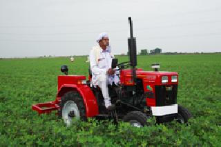 Use of tractor instead of oxen increased | बैलाऐवजी वाढला ट्रॅक्टरचा वापर Use of tractor instead of oxen increased | बैलाऐवजी वाढला ट्रॅक्टरचा वापर