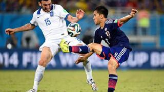 Greece stuck to Japan | ग्रीसने जपानला बरोबरीत रोखले Greece stuck to Japan | ग्रीसने जपानला बरोबरीत रोखले