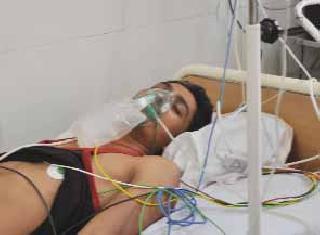 The health of a candidate running low on the run | धावताना खालावली उमेदवाराची प्रकृती