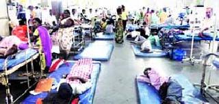 The condition of the patients without medication | औषधाविना रुग्णांचे हाल The condition of the patients without medication | औषधाविना रुग्णांचे हाल