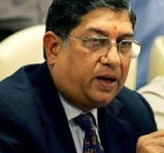 Srinivasan became ICC's first chairman | श्रीनिवासन बनले ‘आयसीसी’चे पहिले चेअरमन Srinivasan became ICC's first chairman | श्रीनिवासन बनले ‘आयसीसी’चे पहिले चेअरमन