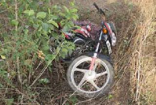 One killed in a bicycle and killed | दुचाकी झाडावर आदळून एक ठार One killed in a bicycle and killed | दुचाकी झाडावर आदळून एक ठार