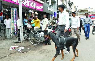 Smugglers in the clothes market | कापडबाजारात चोरट्यांचा धुमाकूळ Smugglers in the clothes market | कापडबाजारात चोरट्यांचा धुमाकूळ
