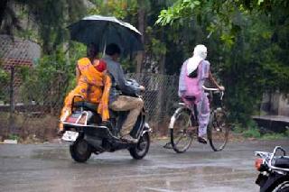 Rainfall of Vidarbha lowers | विदर्भात पावसाचा जोर कमी Rainfall of Vidarbha lowers | विदर्भात पावसाचा जोर कमी