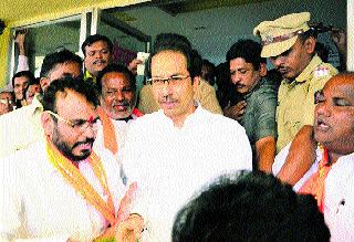 Welcome to Uddhav Thackeray Solapur | उद्धव ठाकरेंचे सोलापुरात स्वागत