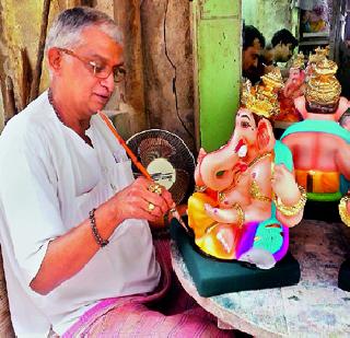 Bappa's idols are expensive | बाप्पाच्या मूर्ती महागल्या