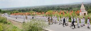 Arrival of Mr. Palkhi district | श्रींच्या पालखीचे जिल्ह्यात आगमन Arrival of Mr. Palkhi district | श्रींच्या पालखीचे जिल्ह्यात आगमन