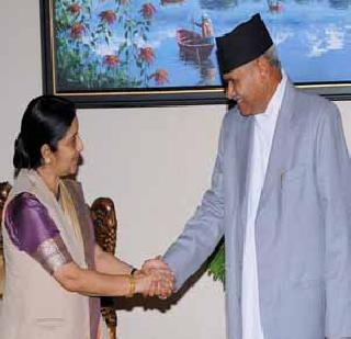 Focus on enhancing Indo-Nepal cooperation | भारत-नेपाळचा सहकार्य वाढविण्यावर भर