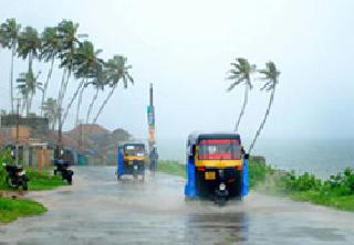 रायगडमध्ये मुसळधार पाऊस - Marathi News | Heavy rain in Raigad | Latest navi-mumbai News at Lokmat.com