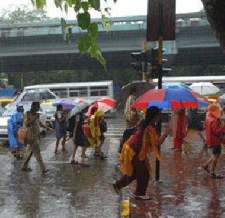 Heavy rain in the state including Mumbai | मुंबईसह राज्यभरात पावसाची दमदार हजेरी