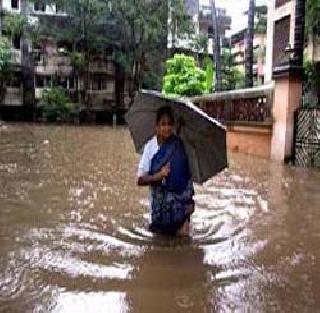 Rainfall in Thane district | ठाणे जिल्ह्यात पावसाचा कहर