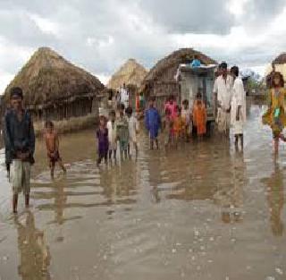 Two villages lost contact | दोन गावांचा संपर्क तुटला Two villages lost contact | दोन गावांचा संपर्क तुटला