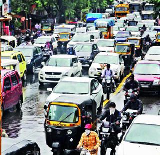 Downtown Traffic | शहरात वाहतुकीचा बोजवारा Downtown Traffic | शहरात वाहतुकीचा बोजवारा