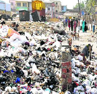 25,000 tons of garbage fall | अडीच हजार टन कचरा पडून 25,000 tons of garbage fall | अडीच हजार टन कचरा पडून