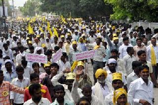 Dhangar community's front for reservation | आरक्षणासाठी धनगर समाजाचा मोर्चा Dhangar community's front for reservation | आरक्षणासाठी धनगर समाजाचा मोर्चा