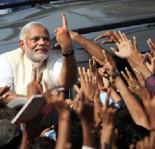 50% satisfied with the work of Indian Modi | ५० टक्के भारतीय मोदींच्या कामावर समाधानी 50% satisfied with the work of Indian Modi | ५० टक्के भारतीय मोदींच्या कामावर समाधानी