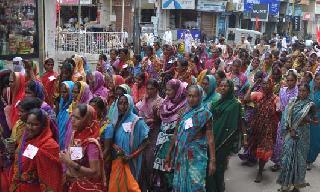 Constituency of the CPI (Maoist) | जिल्हा कचेरीवर भाकपचा मोर्चा Constituency of the CPI (Maoist) | जिल्हा कचेरीवर भाकपचा मोर्चा