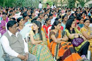 Women's self-employment lessons at Hilltop | हिलटॉप येथे महिलांना स्वयंरोजगाराचे धडे