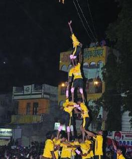 Govind enthusiasm Shigella | गोविंदांचा उत्साह शिगेला