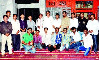 Chandwadla photographer celebrates the day | चांदवडला छायाचित्रकार दिन साजरा Chandwadla photographer celebrates the day | चांदवडला छायाचित्रकार दिन साजरा