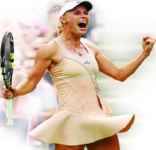 Sharpova defeats Carolin Wozniacki | कॅरोलिन वोज्नियाकीकडून शारापोव्हाला पराभवाचा धक्का