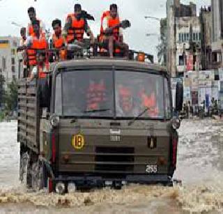 Flooding in Vadodara: Call to Army | वडोदरात पूरस्थिती : लष्कराला पाचारण