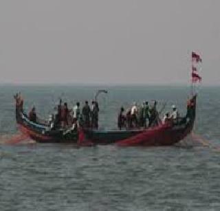 Fishery boat Dighi harbor | मासेमारी नौका दिघी बंदराच्या आश्रयाला