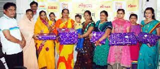 Prize distribution of Mahalaxmi Aras Decoration Competition | महालक्ष्मी आरास सजावट स्पर्धेचे बक्षीस वितरण