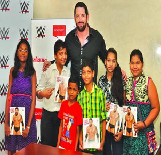 Children pleased with the visit of 'Bad News Barat' | ‘बॅड न्यूज बॅरेट’ च्या भेटीने बच्चे खूश Children pleased with the visit of 'Bad News Barat' | ‘बॅड न्यूज बॅरेट’ च्या भेटीने बच्चे खूश