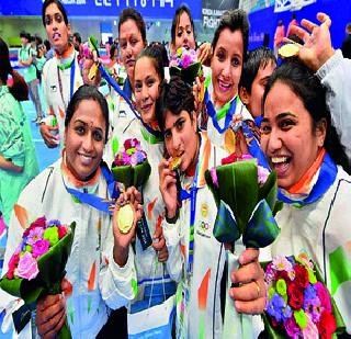 India's golden festival in kabaddi | कबड्डीत भारताचा सुवर्णोत्सव India's golden festival in kabaddi | कबड्डीत भारताचा सुवर्णोत्सव