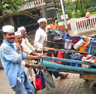 Will propagate Shiv Sena by doing dabewale | डबेवाले करणार शिवसेनेचा प्रचार Will propagate Shiv Sena by doing dabewale | डबेवाले करणार शिवसेनेचा प्रचार