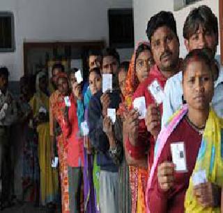 Polling in 68 percent polling | पेणमध्ये ६८ टक्के मतदान शांततेत Polling in 68 percent polling | पेणमध्ये ६८ टक्के मतदान शांततेत