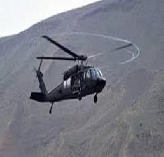 Helicopter helped in naxal-affected areas! | नक्षलग्रस्त भागात हेलिकॉप्टरची मदत! Helicopter helped in naxal-affected areas! | नक्षलग्रस्त भागात हेलिकॉप्टरची मदत!