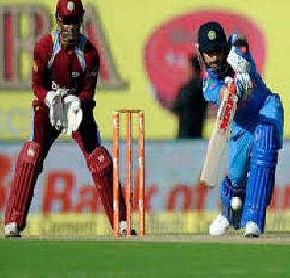 Chasing 331 against the West Indies | विंडीज संघासमोर ३३१ धावांचे आव्हान Chasing 331 against the West Indies | विंडीज संघासमोर ३३१ धावांचे आव्हान