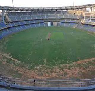 Police protection guard at Wankhede stadium | वानखेडे स्टेडियमला पोलिसांचे सुरक्षाकवच Police protection guard at Wankhede stadium | वानखेडे स्टेडियमला पोलिसांचे सुरक्षाकवच