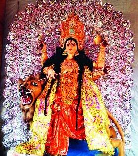 Jagatdhatri Mata Puja Mahotsav, Gandhinagar | गांधीनगरला जगतधात्री माता पूजा महोत्सव