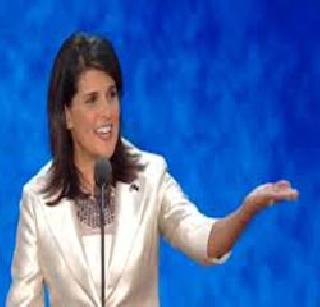 Nicky Haley was the South Carolina Governor | दक्षिण कॅरोलिनाच्या गव्हर्नरपदी निकी हॅले