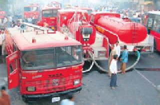 Fire brigade closed by rail | रेल्वेने अग्निशमन विभागच केला बंद