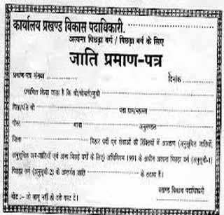 Changes will be made in the certificate of caste certificate | जात प्रमाणपत्राच्या नमुन्यात होणार बदल Changes will be made in the certificate of caste certificate | जात प्रमाणपत्राच्या नमुन्यात होणार बदल