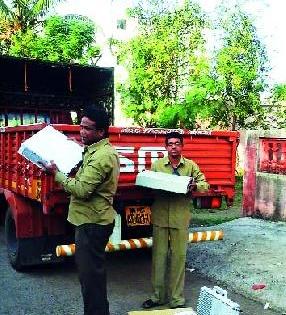 Unauthorized mobile tower equipment seized | अनधिकृत मोबाईल टॉवरची साधनसामुग्री जप्त