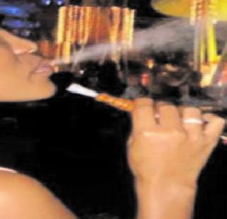 Hookah parlor again smoke! | हुक्का पार्लरमधून पुन्हा धूर !