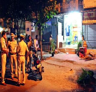 Firing by the firing squad | गोळीबाराने थरारले पूर्णानगर Firing by the firing squad | गोळीबाराने थरारले पूर्णानगर