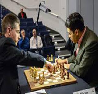 Anand ki Sarashey in the adventurous competition | उत्कंठापूर्ण स्पर्धेत आनंदची सरशी Anand ki Sarashey in the adventurous competition | उत्कंठापूर्ण स्पर्धेत आनंदची सरशी