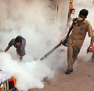 Diesel in the spray of smoke is missing | धूर फवारणीतले डिझेलच गायब Diesel in the spray of smoke is missing | धूर फवारणीतले डिझेलच गायब