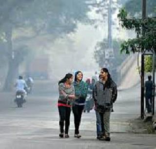 Hail grew in Mumbai; Fog sheet | मुंबईत गारठा वाढला; धुक्याचीही चादर Hail grew in Mumbai; Fog sheet | मुंबईत गारठा वाढला; धुक्याचीही चादर