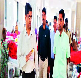 Unexpected survey of problems in Sassoon | ससूनमधील समस्यांची अनपेक्षित पाहणी Unexpected survey of problems in Sassoon | ससूनमधील समस्यांची अनपेक्षित पाहणी